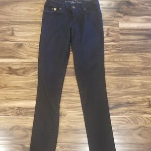 SECOND Yoga Skinny Jean's Black Size 24